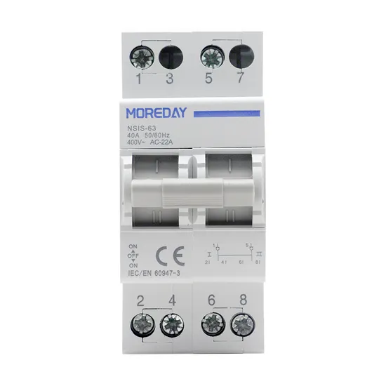 DIN Rail Mount Modular Module Isolating Switch Modular Changeover Switch on off on